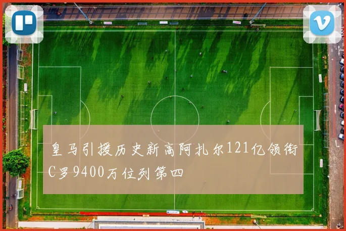 皇马引援历史新高阿扎尔121亿领衔C罗9400万位列第四